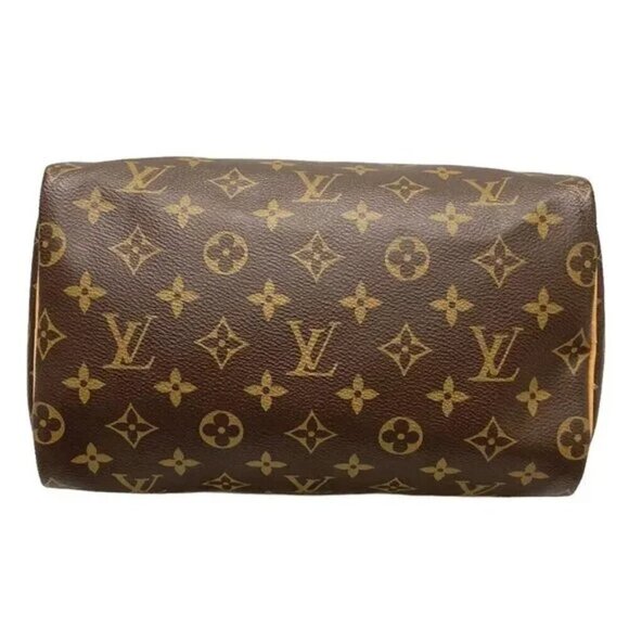 100% Authentic LOUIS VUITTON Speedy 25 M41109 Monogram Handbag Monogram Canvas - Picture 5 of 14